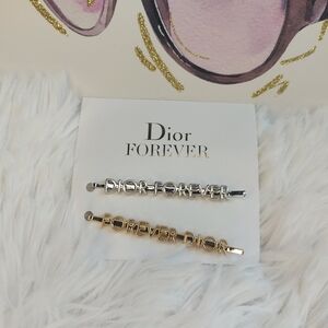 Dior hair pins